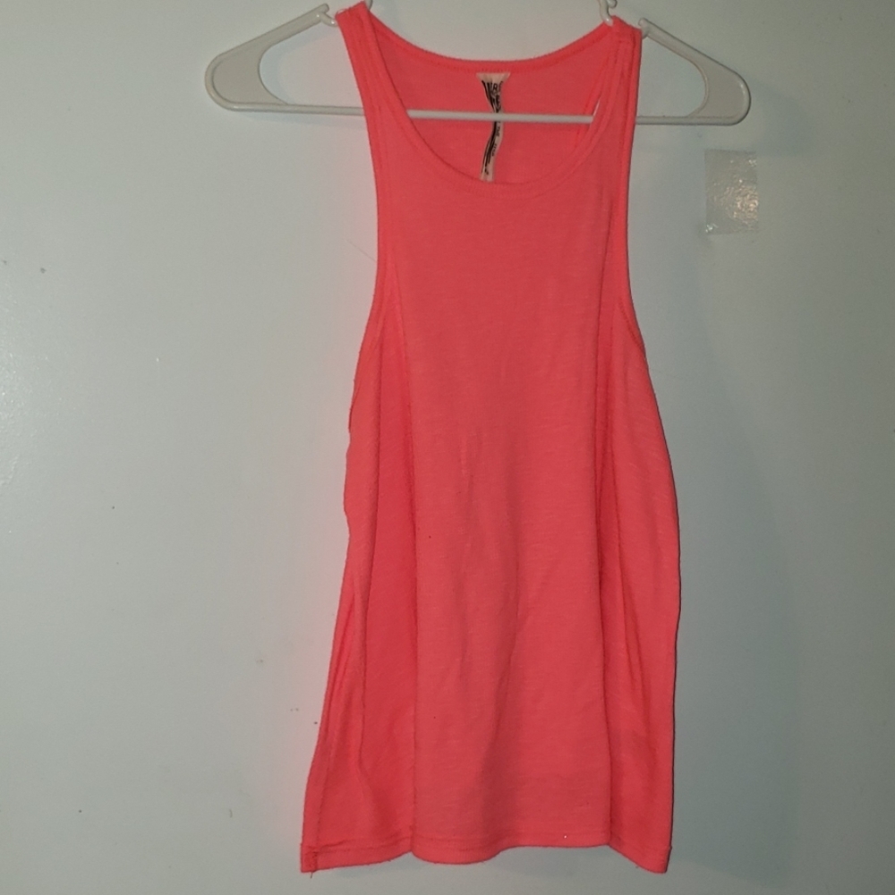 Hot Pink - •Free People• | Ribbed Tank - Picture 1 of 8